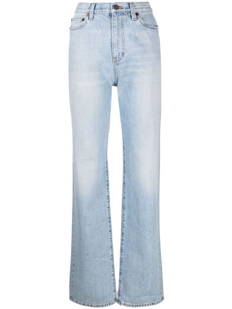 st laurent jeans farfetch